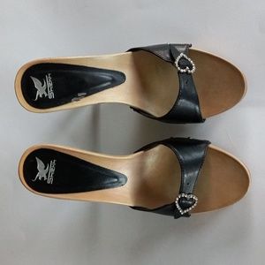 Shiekh Slide on Heels. Size 8.5.